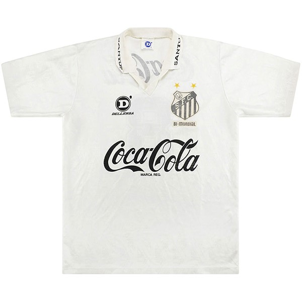Camiseta Santos 1ª Retro 1993 Blanco